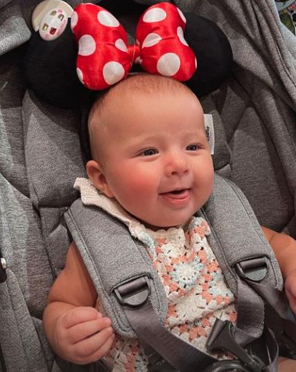 Molly-Mae Hague shares sweet moment baby Bambi, five months, goes on first theme park ride at Disneyland Paris