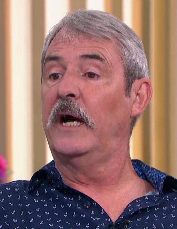 Huge BBC sitcom star unrecognisable with grey moustache after turning 61 and opening a pub