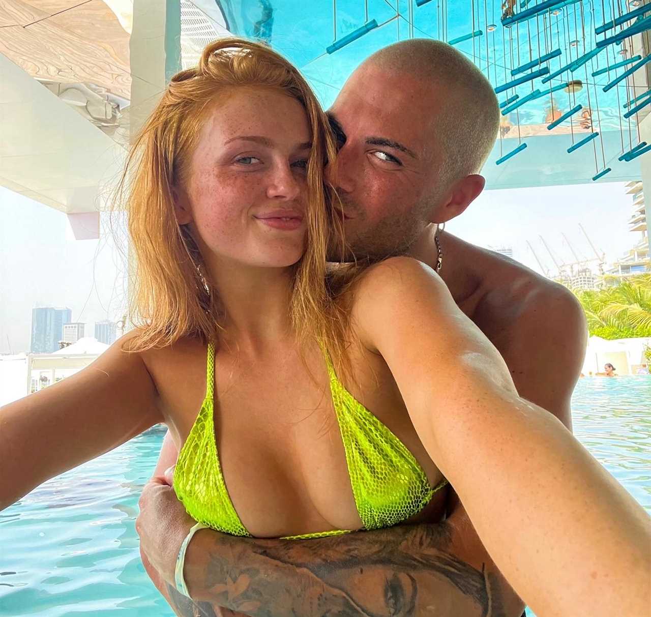 Maisie Smith looks incredible in green bikini as she reveals special birthday surprise from boyfriend Max George