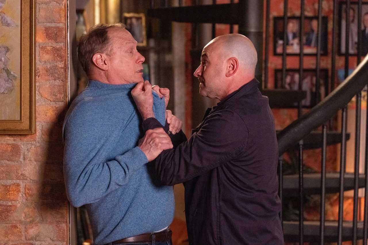 Violent fight breaks out as Stephen Reid’s murder plan is discovered in Coronation Street