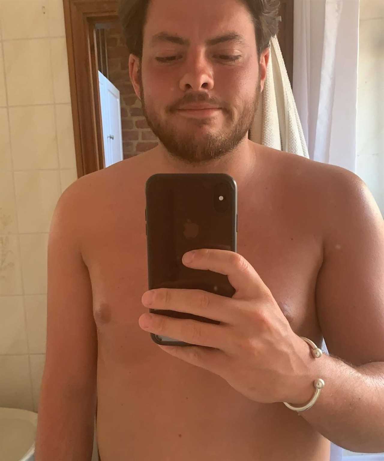 Towie star reveals amazing before and after pics of weight loss saying he’s ’embarrassed’ about old body