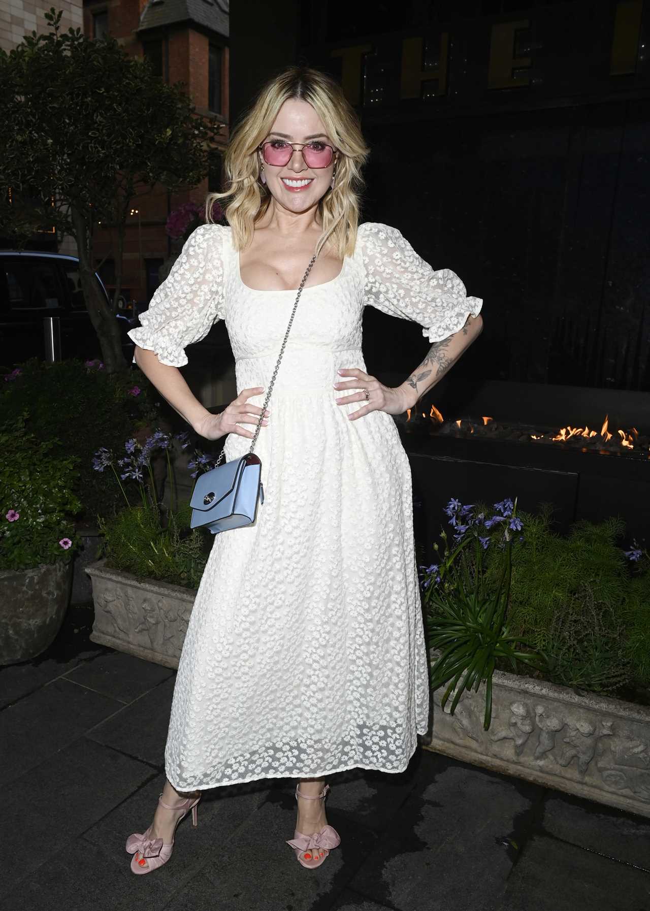 Coronation Street Summer Party at the Ivy Restaurant in Manchester Pictured: Sally Carmen Ref: SPL9093352 110723 NON-EXCLUSIVE Picture by: SplashNews.com Splash News and Pictures USA: 310-525-5808 UK: 020 8126 1009 eamteam@shutterstock.com World Rights,