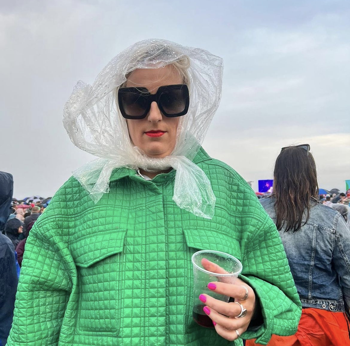 Steph McGovern looks worlds away from glam Packed Lunch appearance in drenched beach selfie