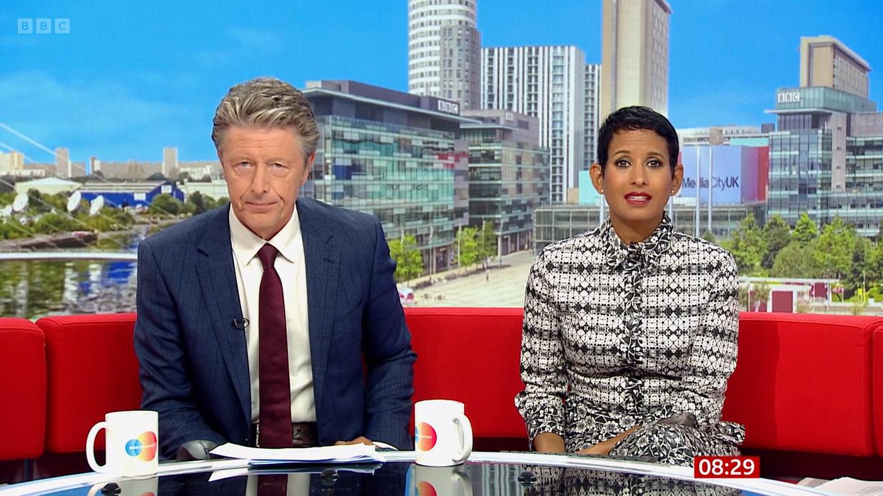 Naga Munchetty forced to apologise to embarrassed BBC colleague after revealing their age on air
