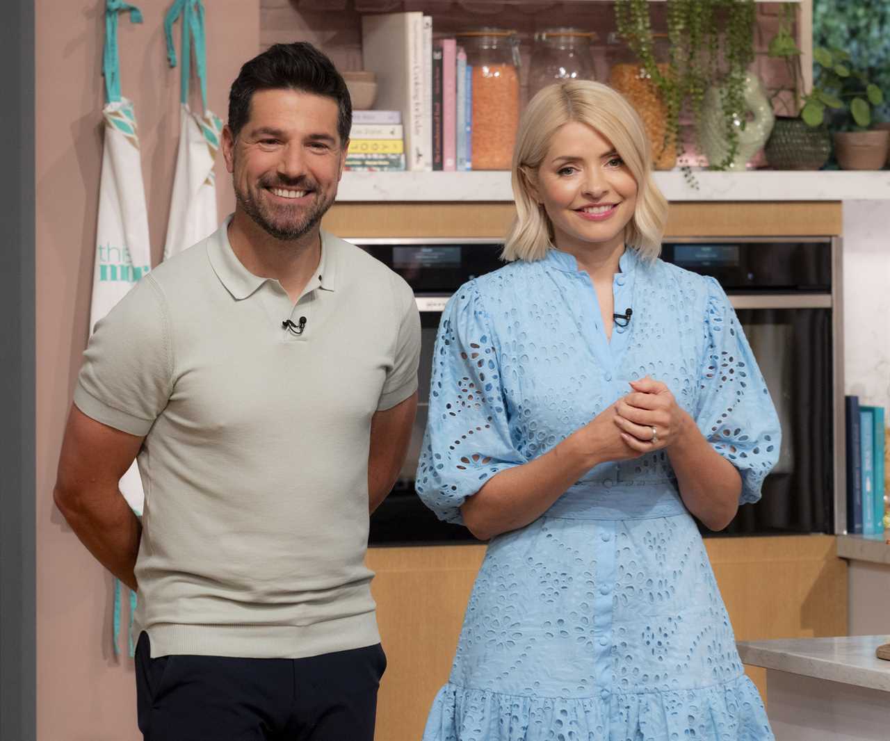 Holly Willoughby wows fans in bridal-inspired dress in secret behind-the-scenes snap