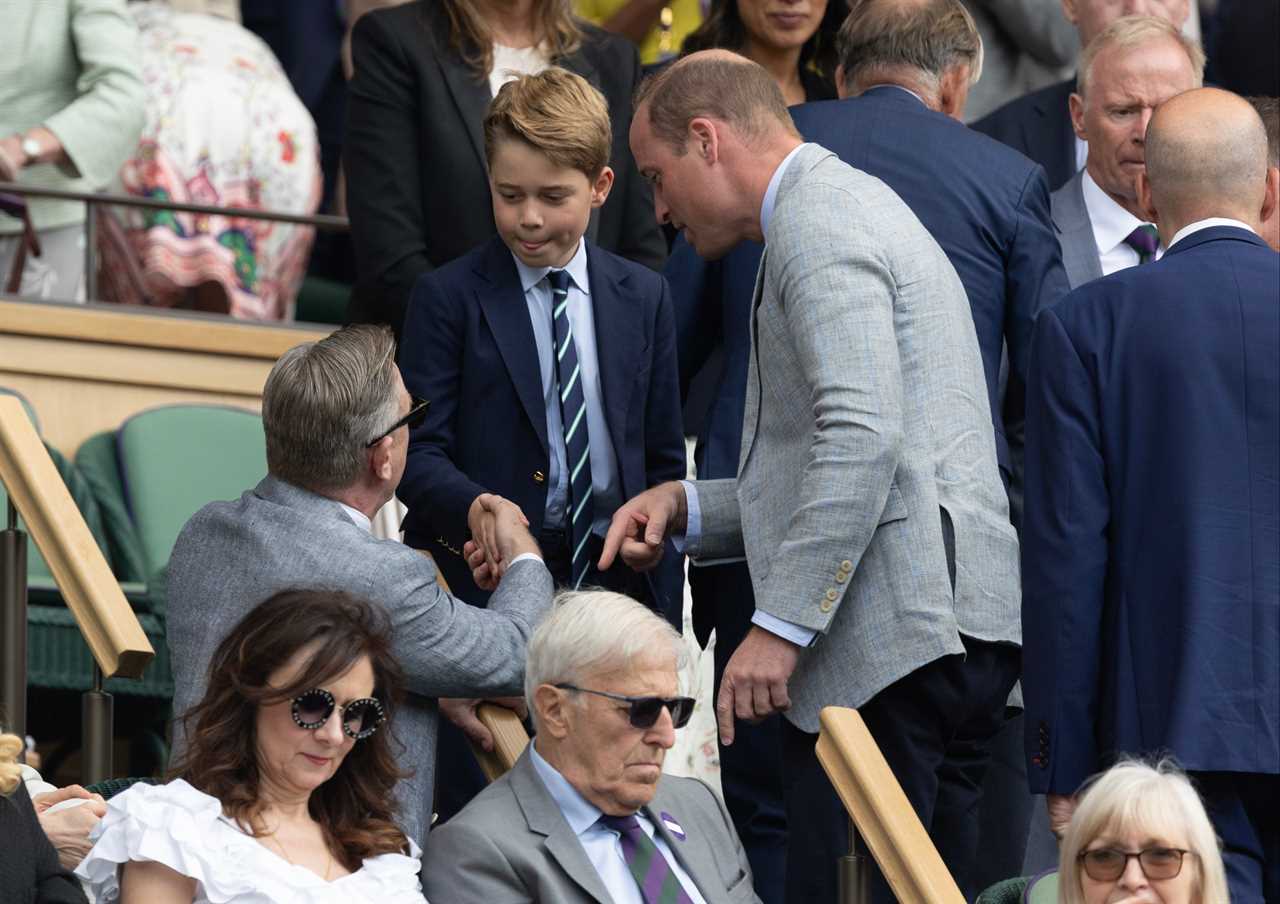 Kate Middleton reveals Prince Louis was ‘very upset’ to miss Wimbledon as Charlotte and George watched gobsmacking final