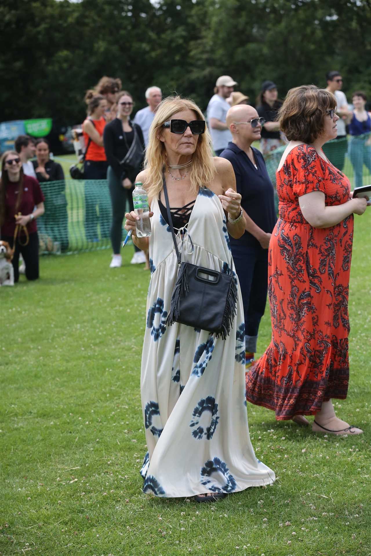 EastEnders’ Michelle Collins looked incredible as she enjoyed the sun at a dog show