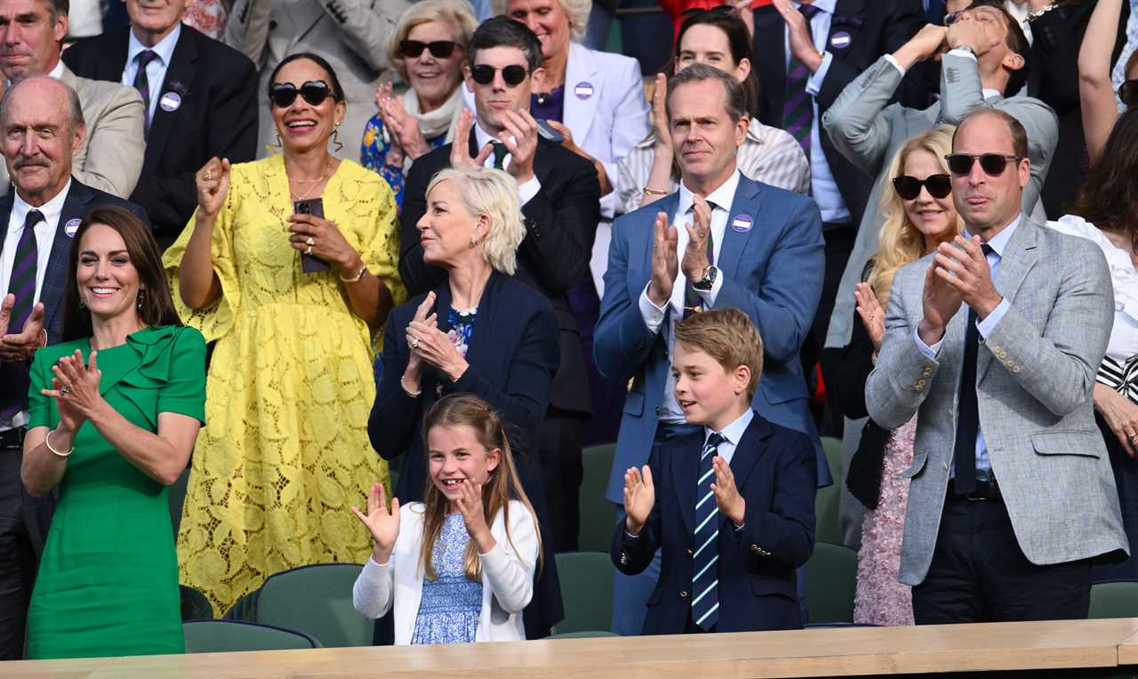 Prince George and Princess Charlotte given special permission to BREAK Wimbledon rule – can you spot how?