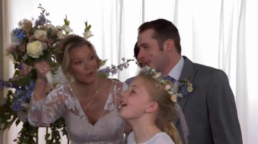 EastEnders fans spot recycled Holby City set in Kathy and Rocky’s wedding scenes