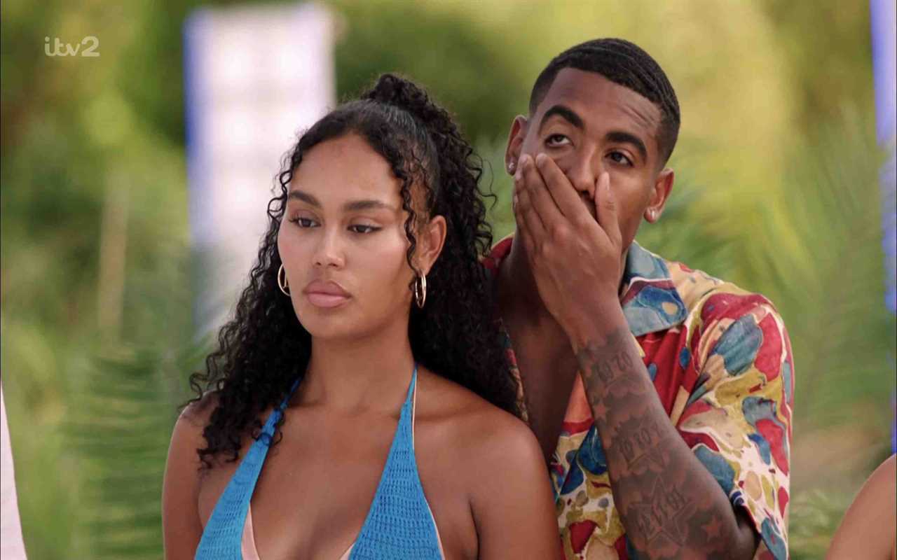 Furious Tyrique confronts Whitney and Lochan over dumped Love Island stars saying ‘it was the wrong decision’