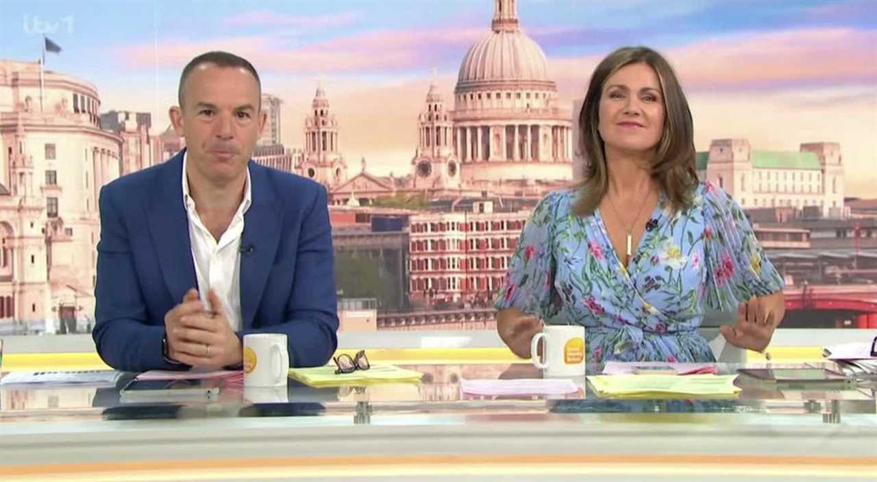 Good Morning Britain’s Martin Lewis caught in live on-air blunder as Susanna Reid is forced to take over show