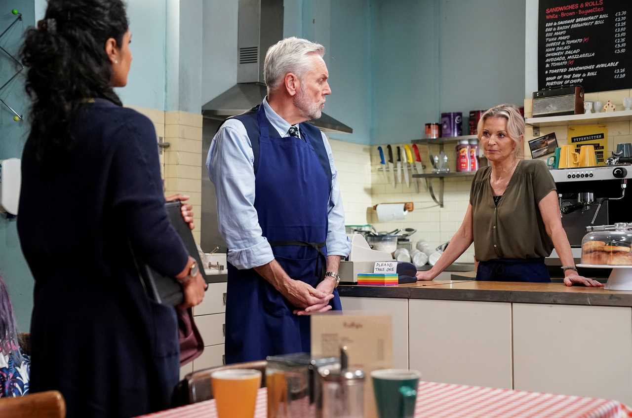 Kathy Beale furiously takes on Suki Panesar after wedding bombshell in EastEnders