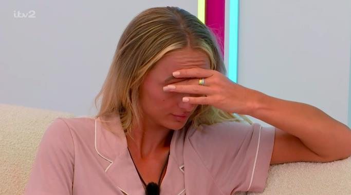 Love Island fans accuse islander of FAKING her tears after villa breakdown as couple hit the rocks