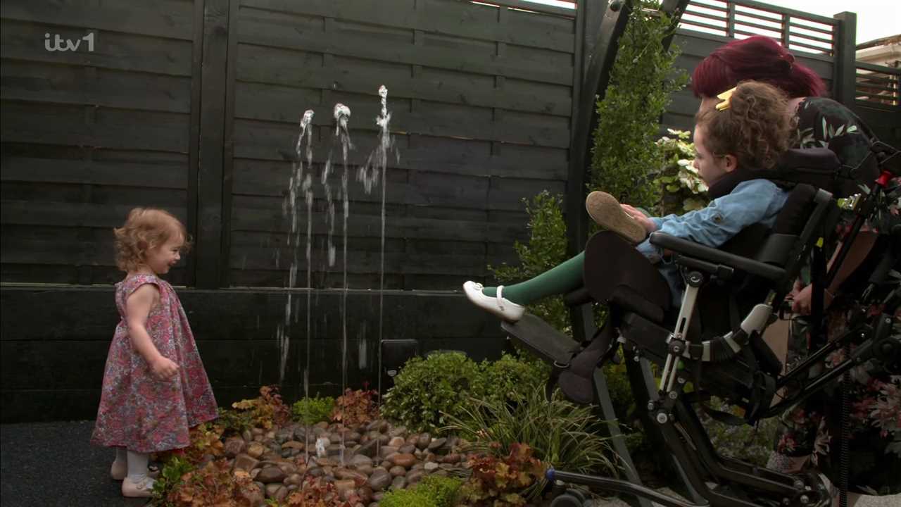 Love Your Garden viewers in tears as Alan Titchmarsh transforms family’s backyard into ‘paradise’ for disabled daughter