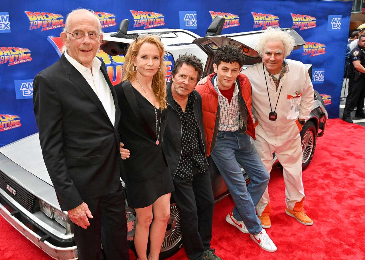 Back To The Future cast unrecognisable as they reunite 38 years after the hit movie