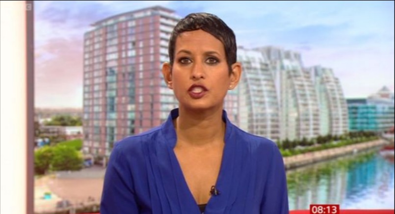 BBC Breakfast’s Naga Munchetty puffs on a cigarette as she ditches studio glam for casual attire