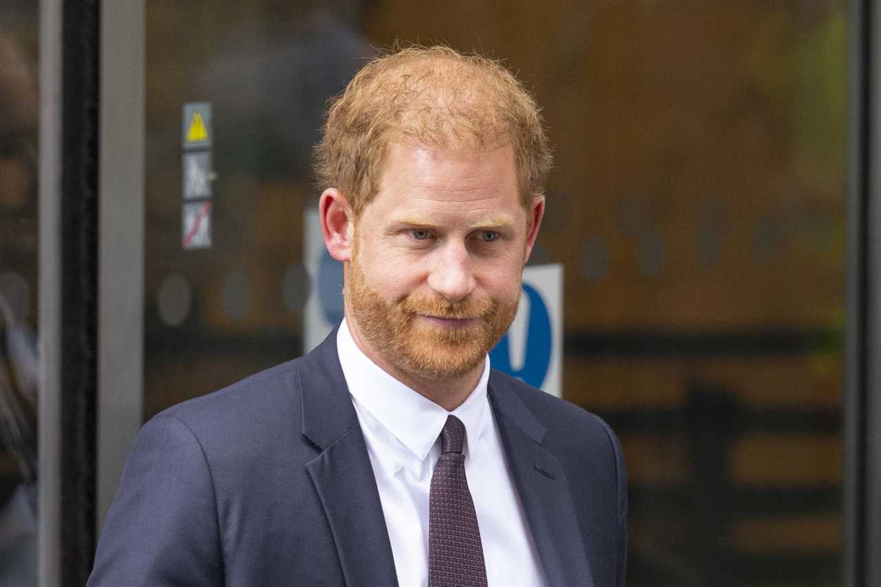 LONDON, UNITED KINGDOM - JUNE 06: Prince Harry, the Duke of Sussex, leaves from the courtroom after testifying at the hearing of a lawsuit against the Daily Mirror newspaper on charges of wiretapping and illegally collecting private information. (Photo by Rasid Necati Aslim /Anadolu Agency via Getty Images)