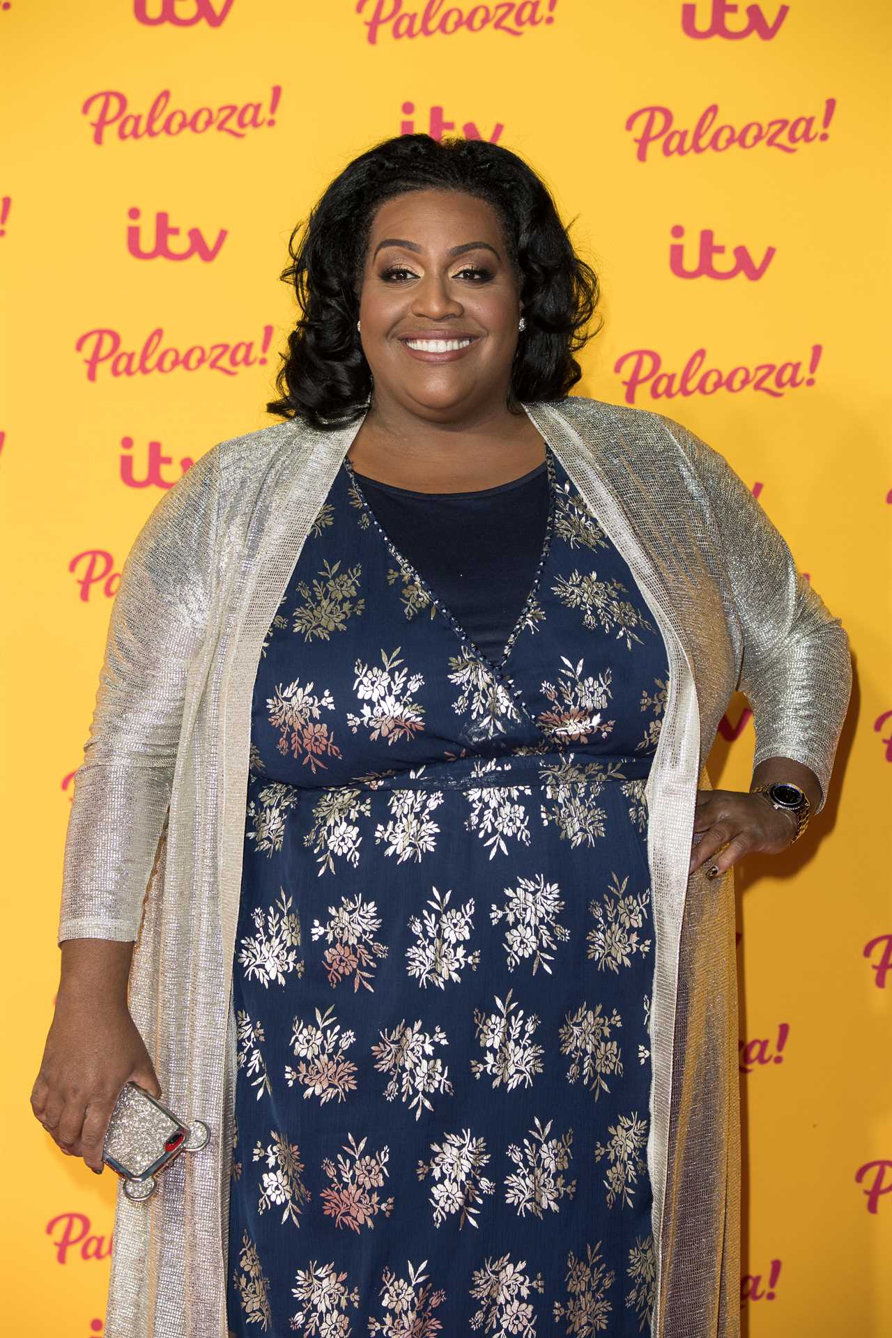 Alison Hammond shows off weight loss in denim dress at Stormzy party after announcing This Morning break