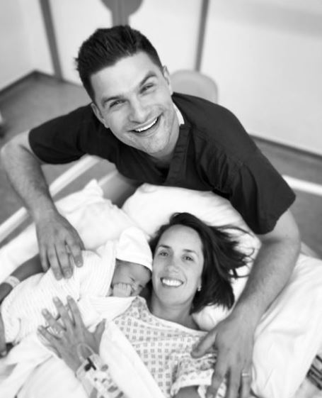 Strictly star Janette Manrara gives birth to first child with husband Aljaž Škorjanec and reveals adorable name