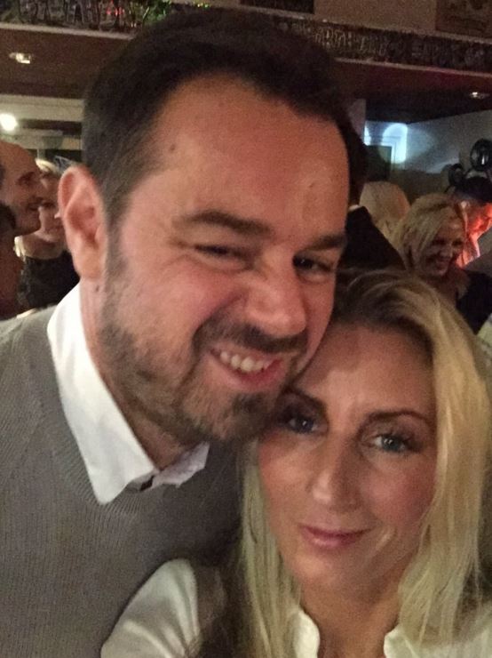 EastEnders star Danny Dyer looks worlds away from Albert Square with new moustache on glam night with wife Jo