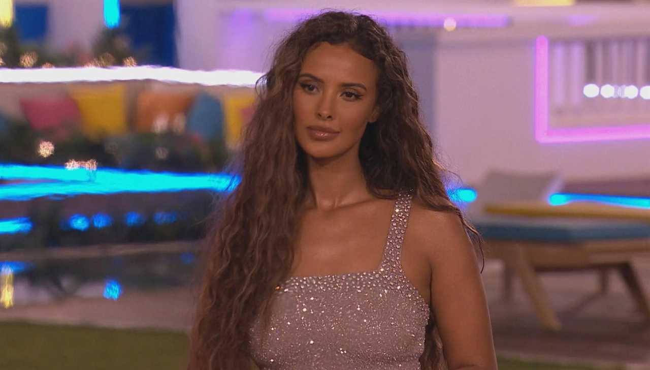 Love Island spoiler: Maya Jama sparkles in crop top and miniskirt as she returns to villa for final dumping