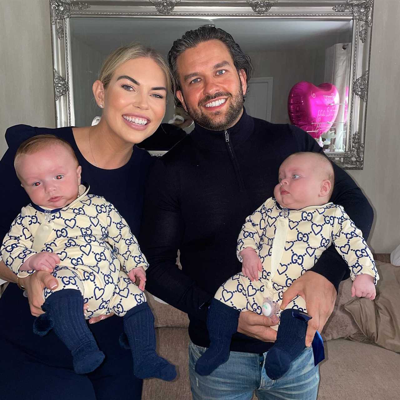 Frankie Essex’s son Logan rushed to hospital after putting exploded battery in his mouth