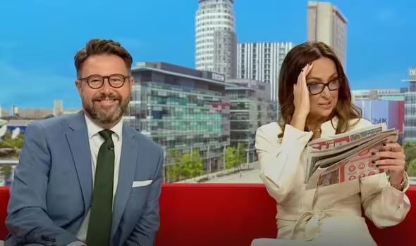 BBC Breakfast’s Sally Nugent ‘doesn’t know where to look’ after brutal swipe at co-star’s weight