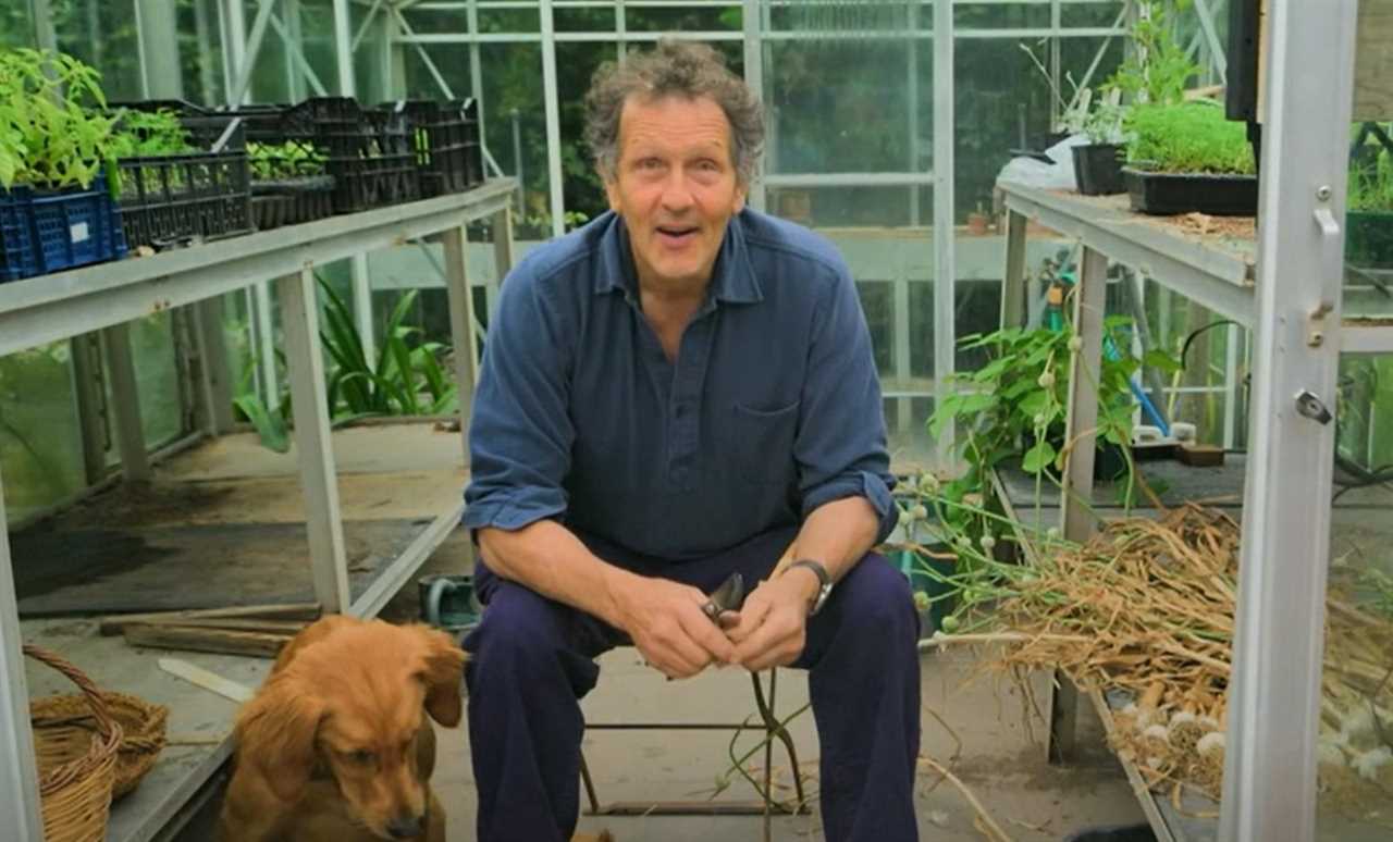 Monty Don leaves Gardeners’ World fans concerned with swollen face in pic from greenhouse