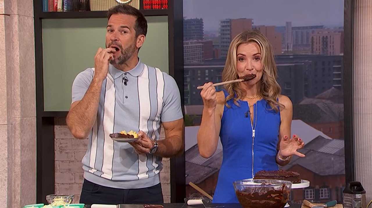 Morning Live’s Helen Skelton issued stern warning by Gethin Jones after live TV blunder