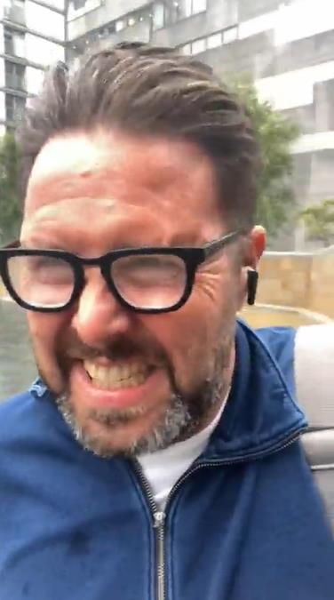 BBC Breakfast’s Jon Kay leaves fans stunned as he grimaces in rare ‘miserable’ video outside studio