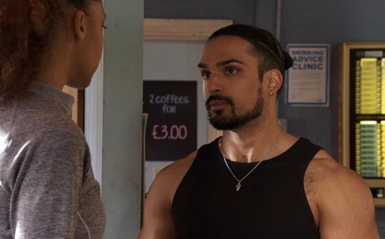 EastEnders’ Ravi leaves fans drooling as he’s hailed ‘best-looking soap actor’ after showing off muscles