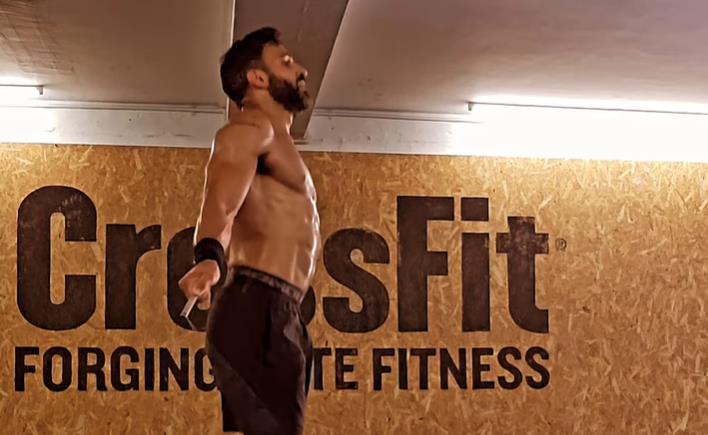 EastEnders’ Kush star flaunts eye-popping body transformation in topless gym video