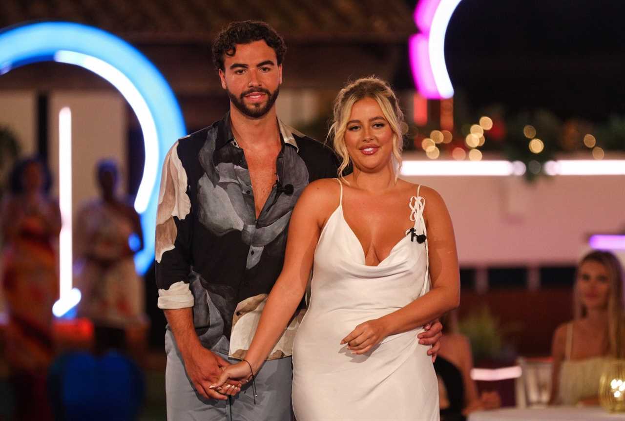 Editorial use only Mandatory Credit: Photo by Matt Frost/ITV/Shutterstock (14030428gd) Sammy Root and Jess Harding 'Love Island' TV Show, Series 10, Final, Majorca, Spain - 31 Jul 2023