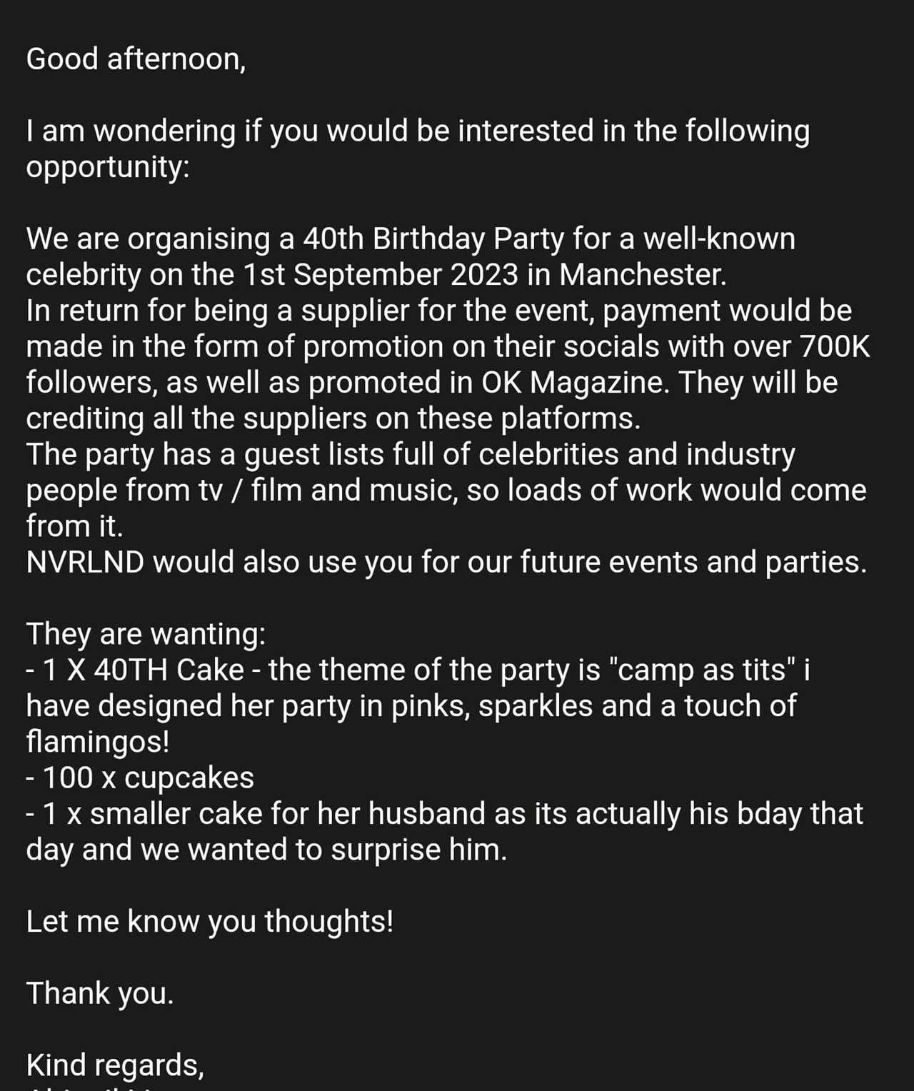 Catherine Tyldesley’s ‘cake gate’ scandal takes a NEW twist as baker hits back after Corrie star’s ‘tone deaf’ response