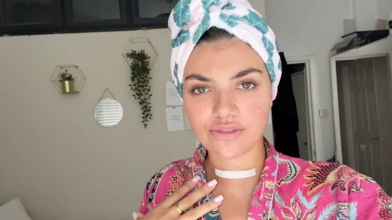 Love Island’s Samie Elishi reveals results of thyroid cancer surgery as she wakes up from operation