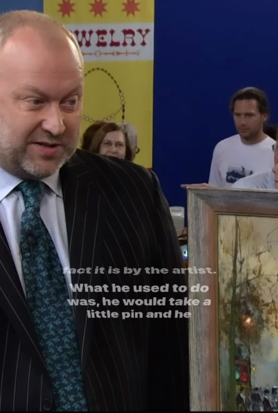 Antiques Roadshow guest breaks down in tears as she learns true value of painting ‘with hole in it’