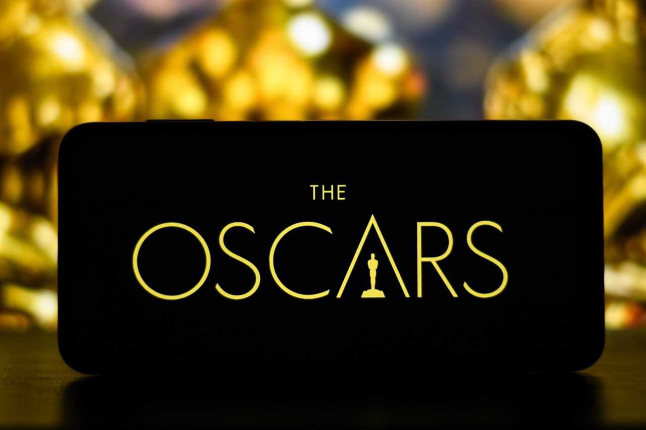 Oscars (Academy Awards) logo stock image. It is an annual prestigious ceremony honoring excellence in the film industry and one of the most prominent award shows: Dhaka, Bangladesh- June 29, 2023; Shutterstock ID 2324502269; purchase_order: -; job: -; client: -; other: -