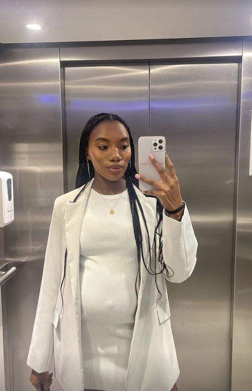 Love Island’s Chyna Mills drops huge hint she’s about to give birth as she shows off massive bump