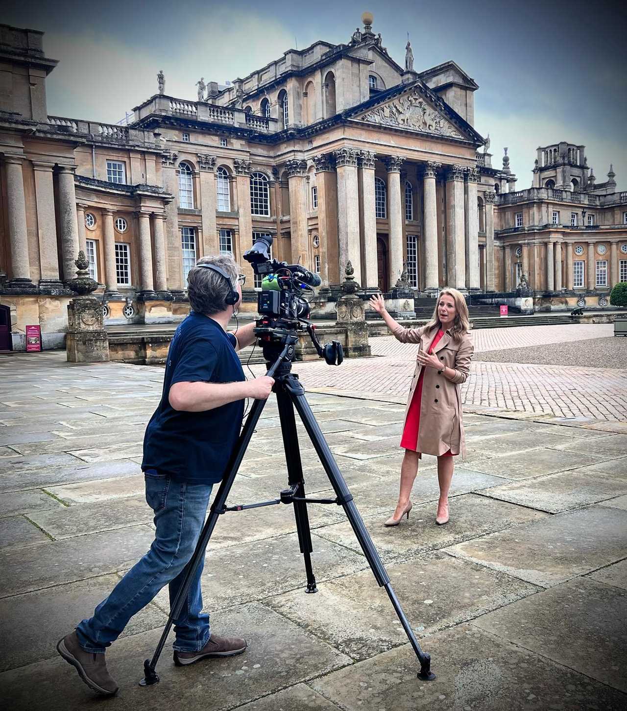 BBC’s Christina Trevanion fans ask ‘are you ageing backwards?’ as ‘gorgeous’ star flashes legs behind the scenes of show