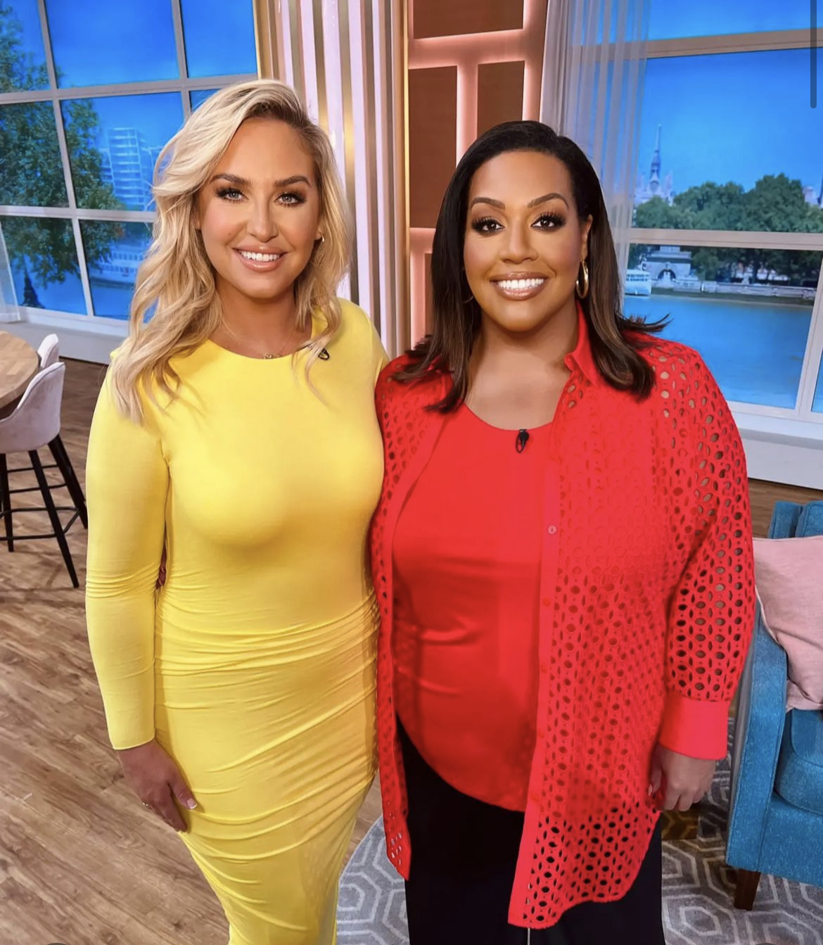 Alison Hammond and Josie Gibson look stunning after weight loss as they host This Morning together