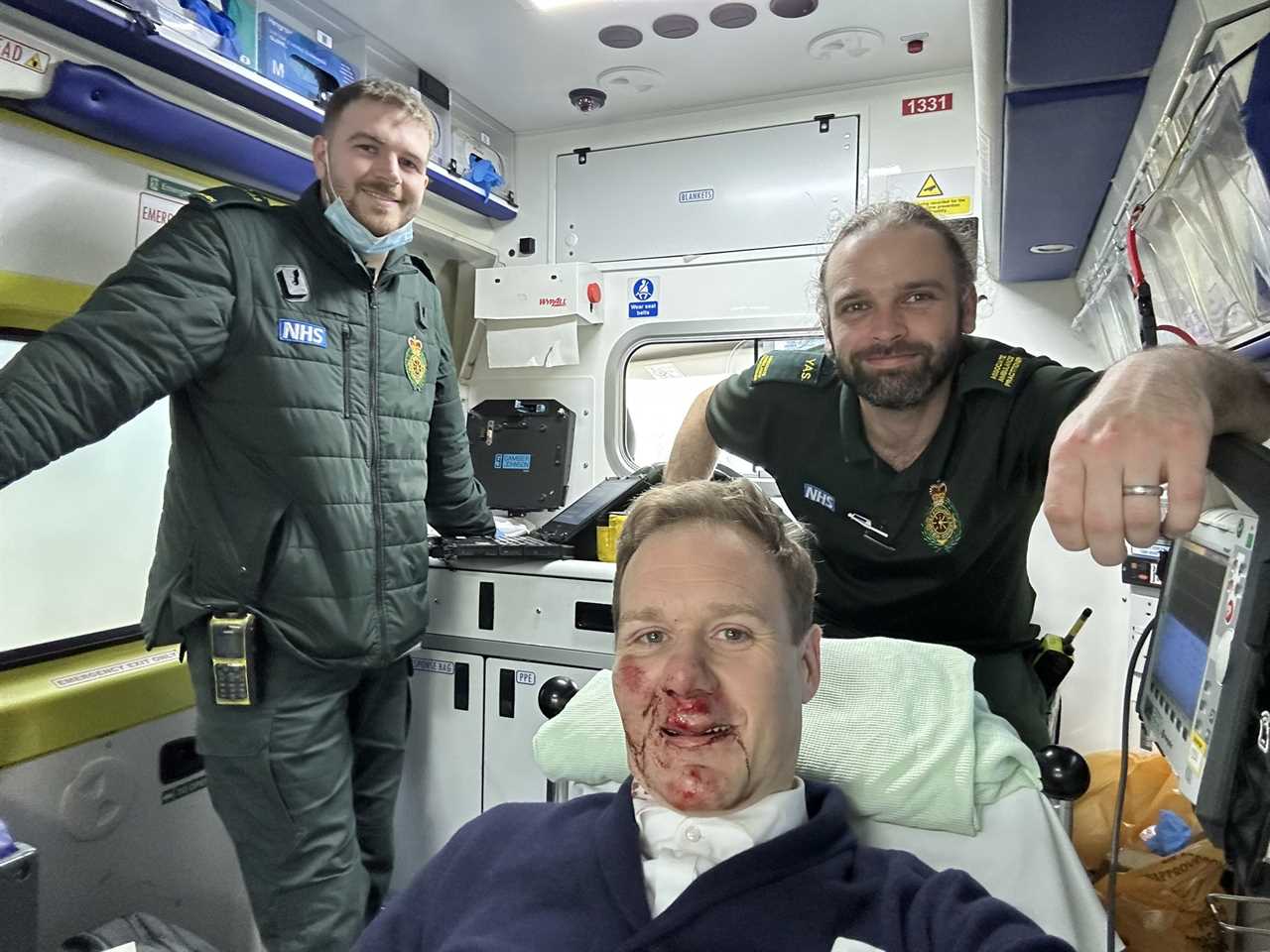 Dan Walker gives shock medical update after near-death cycling accident