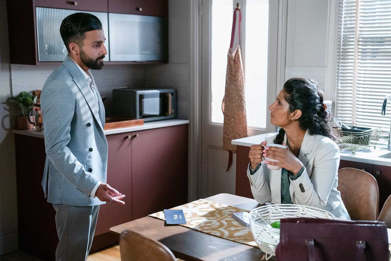 Suki Panesar hides shock illness from her family in EastEnders