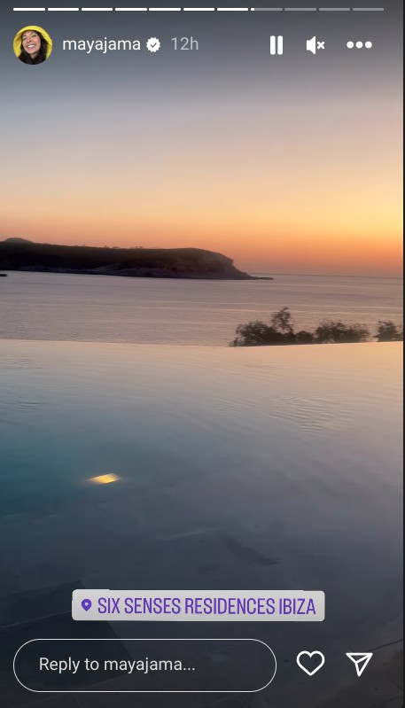 Inside Maya Jama's wild trip to Ibiza as Love Island host shows off villa with huge pool and parties to 6am

https://www.instagram.com/stories/mayajama/3168525094223918981/?hl=en