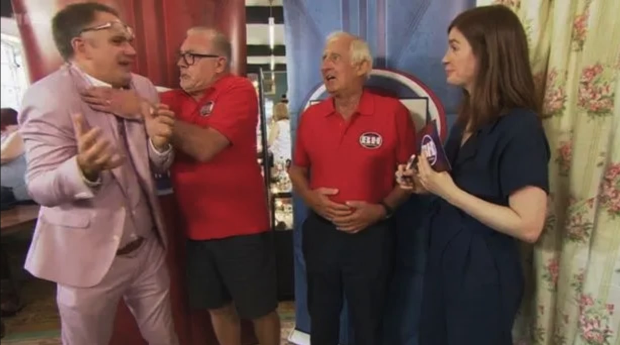 I’m the Bargain Hunt ‘strangler’ who squared up to expert… there were sneaky tricks behind scenes & crew broke antique