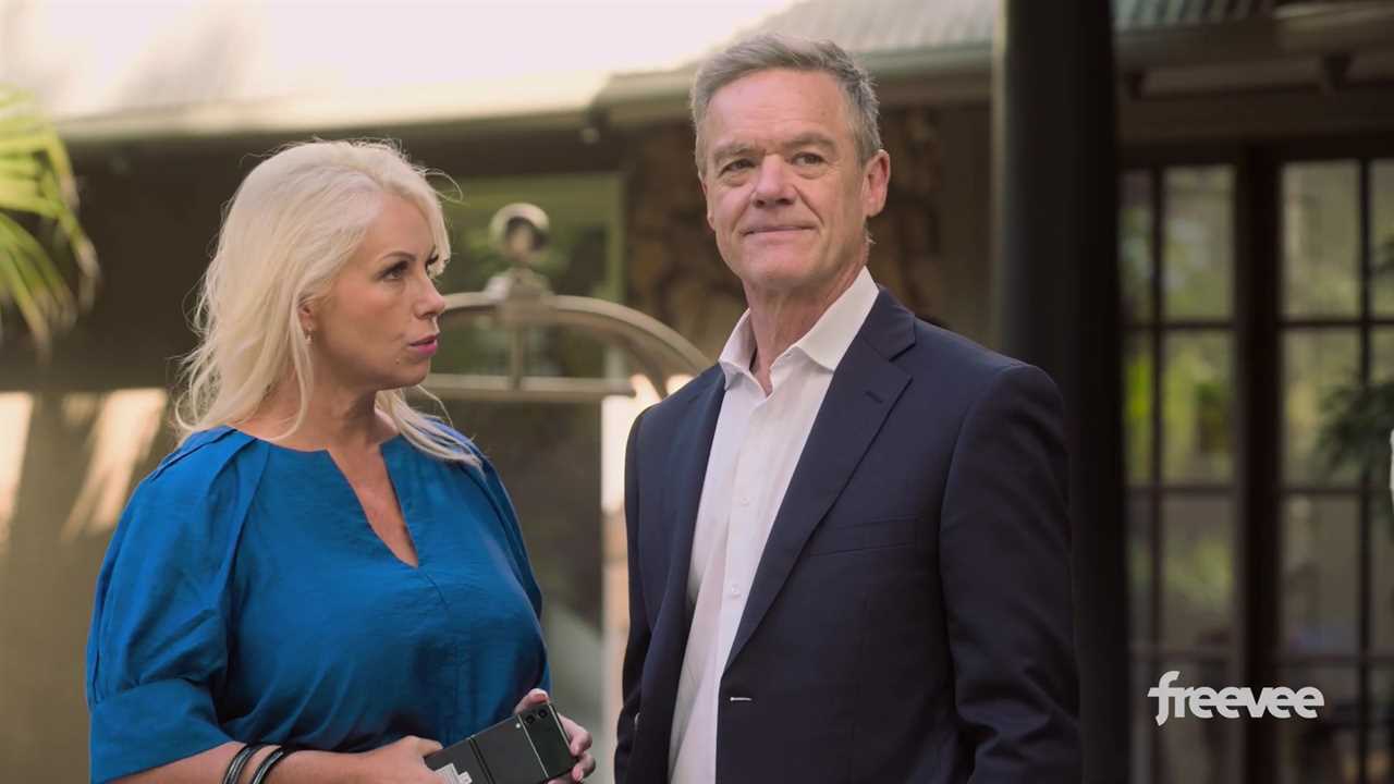 Neighbours trailer hints at troubled waters for Guy Pearces character., The much-anticipated revival of the Australian soap debuts on Amazon Freevee on September 18 2023.  - Harold Bishop (Ian Smith)  - Stefan Dennis as Paul Robinson