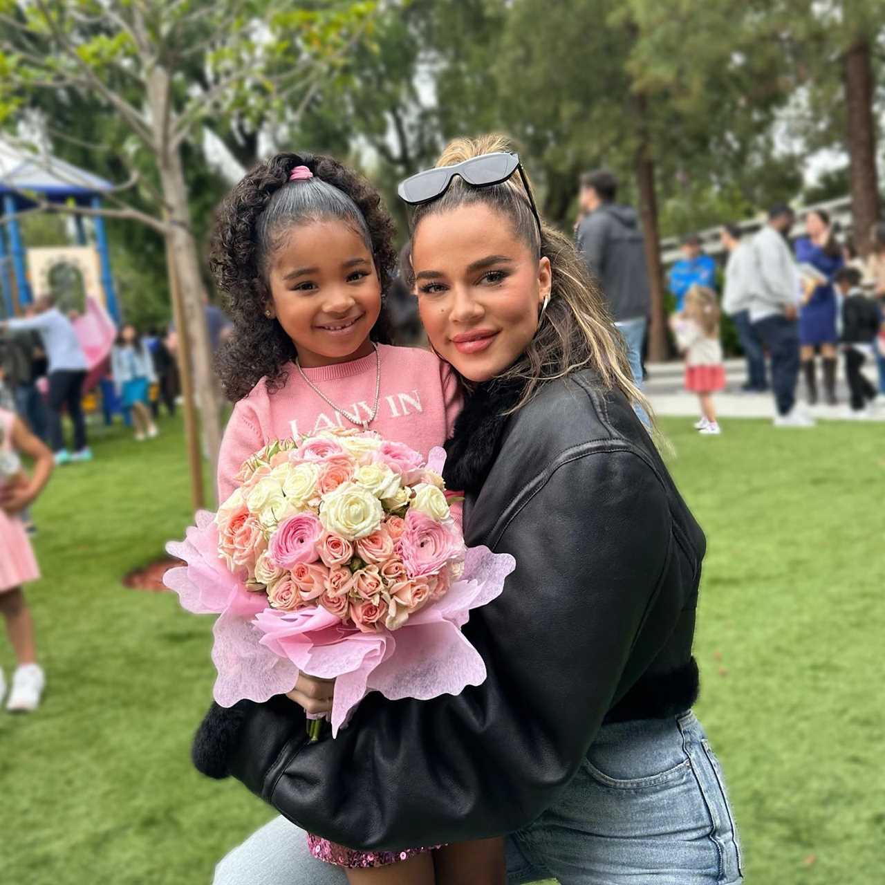 True Thompson, 5, dances in huge bare dining room for new video taken inside mom Khloe Kardashian’s $17M mansion