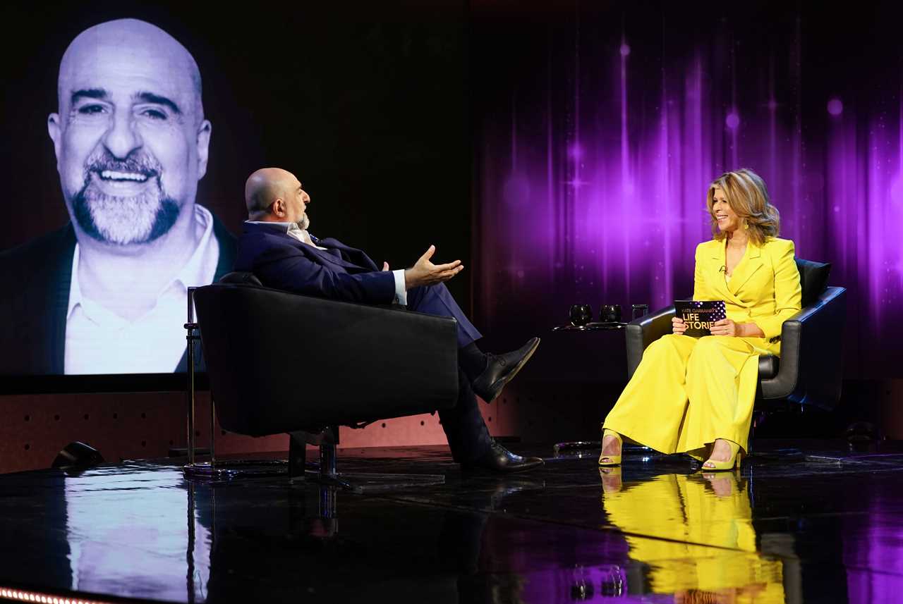 This image and the information contained herein is strictly embargoed until 00.01am 8th of August 2023

From Multistory TV

Kate Garraway’s Life Stories: SR14: Ep03 on ITV2 and ITVX

Pictured: Omid Djalili & Kate Garraway

This photograph is (C) ITV Plc and can only be reproduced for editorial purposes directly in connection with the programme or event mentioned above, or ITV plc. This photograph must not be manipulated [excluding basic cropping] in a manner which alters the visual appearance of the person photographed deemed detrimental or inappropriate by ITV plc Picture Desk.  This photograph must not be syndicated to any other company, publication or website, or permanently archived, without the express written permission of ITV Picture Desk. Full Terms and conditions are available on the website www.itv.com/presscentre/itvpictures/terms

For further information please contact:
james.hilder@itv.com