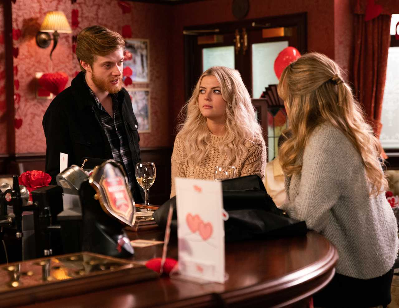 Coronation Street stars look unrecognisable as they reunite with Lucy Fallon ahead of her return to the soap