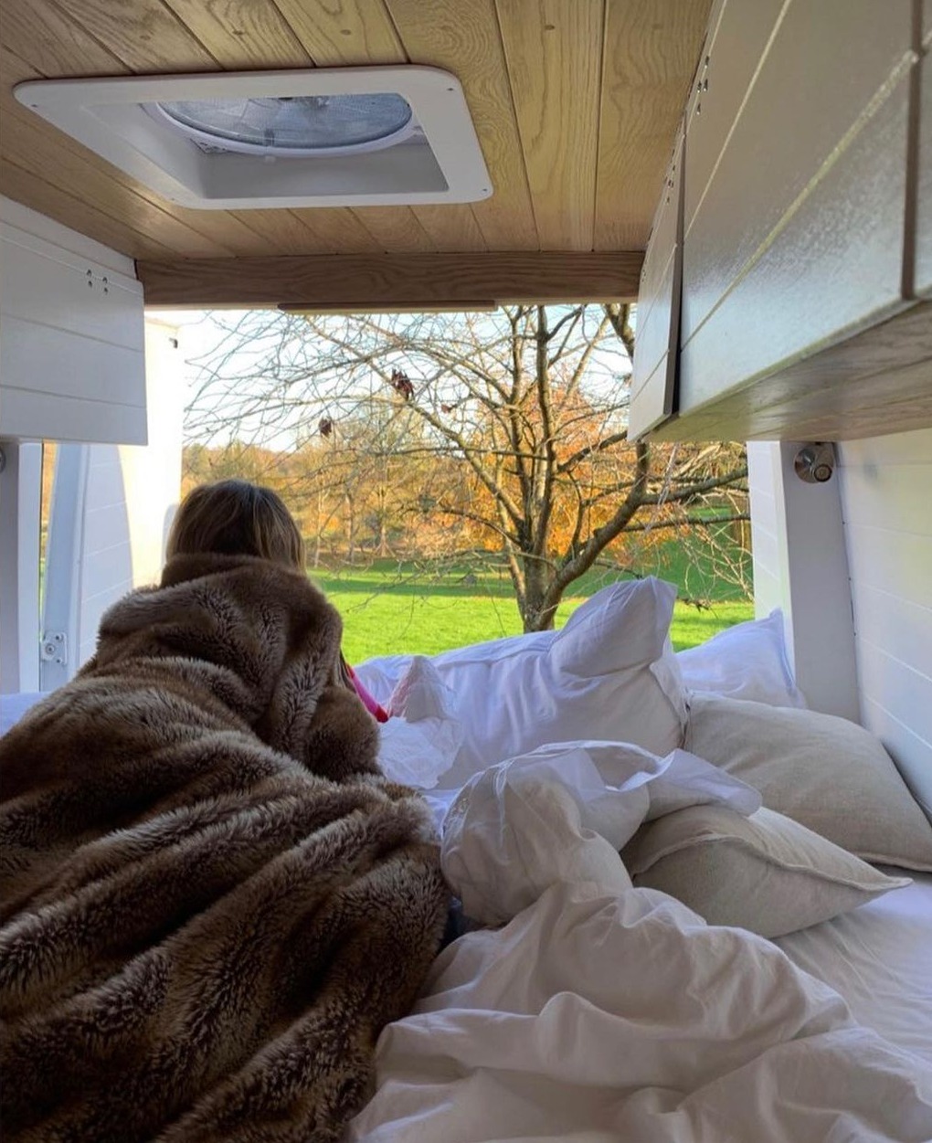 Inside Strictly star Annabel Croft’s cosy campervan that she renovated to travel the UK