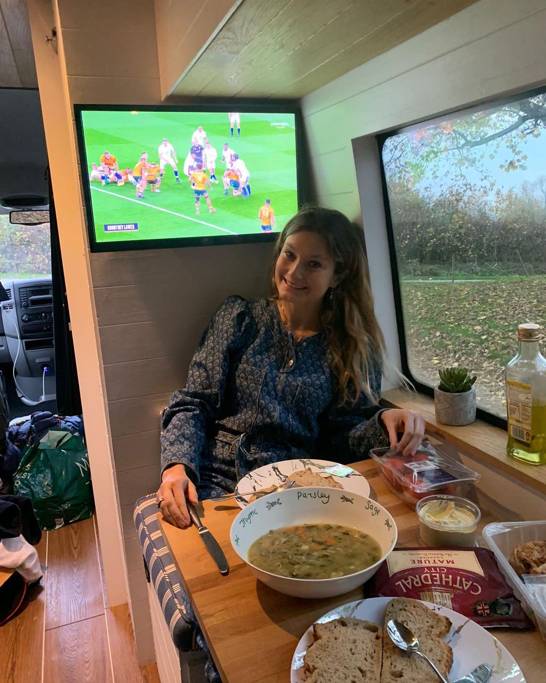 Inside Strictly star Annabel Croft’s cosy campervan that she renovated to travel the UK